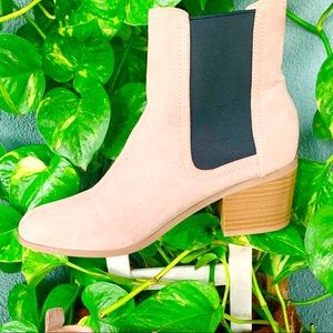 Brand new Blush pink booties